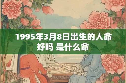 1995年3月8日出生的人命好吗 是什么命