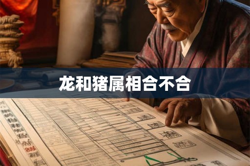 龙和猪属相合不合