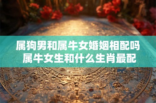 属狗男和属牛女婚姻相配吗 属牛女生和什么生肖最配