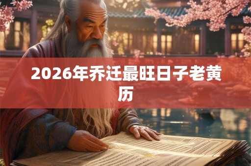 2026年乔迁最旺日子老黄历