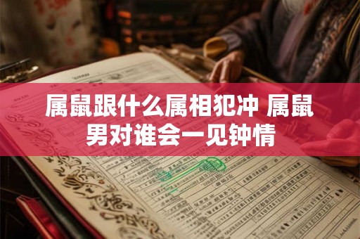 属鼠跟什么属相犯冲 属鼠男对谁会一见钟情
