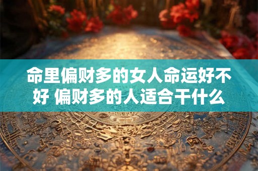 命里偏财多的女人命运好不好 偏财多的人适合干什么