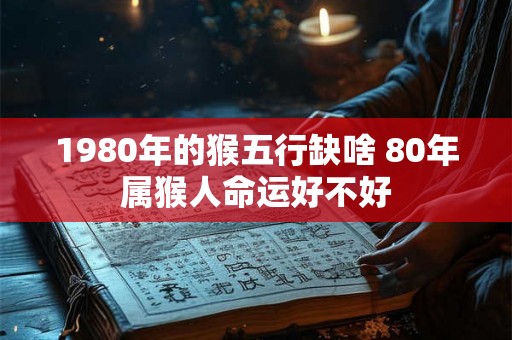 1980年的猴五行缺啥 80年属猴人命运好不好