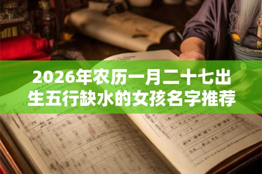 2026年农历一月二十七出生五行缺水的女孩名字推荐 2026年农历一月二十七出生五行缺水的女孩名字推荐