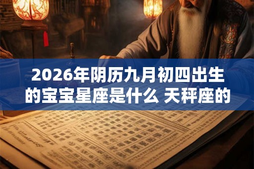 2026年阴历九月初四出生的宝宝星座是什么 天秤座的优势