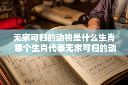 无家可归的动物是什么生肖 哪个生肖代表无家可归的动物