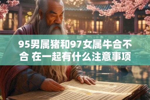 95男属猪和97女属牛合不合 在一起有什么注意事项