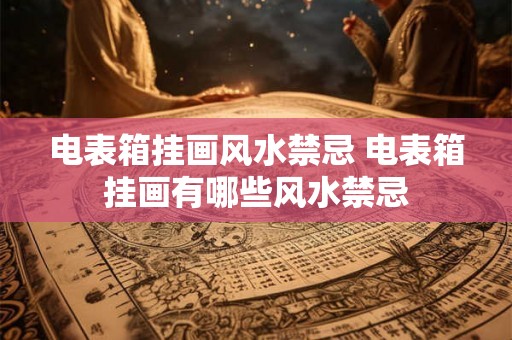 电表箱挂画风水禁忌 电表箱挂画有哪些风水禁忌