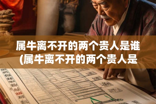 属牛离不开的两个贵人是谁(属牛离不开的两个贵人是谁？)