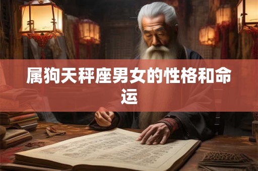 属狗天秤座男女的性格和命运