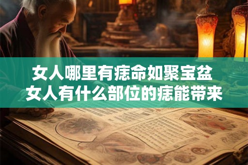 女人哪里有痣命如聚宝盆 女人有什么部位的痣能带来好运