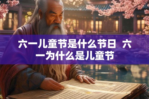 六一儿童节是什么节日 六一为什么是儿童节 六一儿童节是什么节日 六一为什么是儿童节