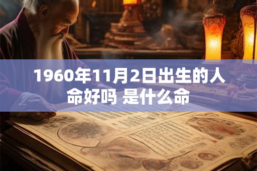 1960年11月2日出生的人命好吗 是什么命