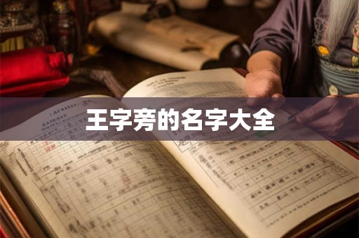 王字旁的名字大全 王字旁的名字大全