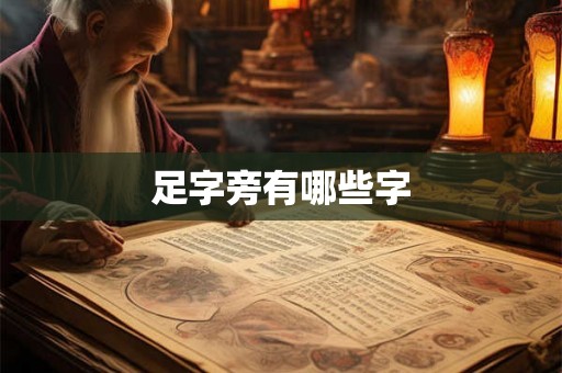 足字旁有哪些字 足字旁有哪些字