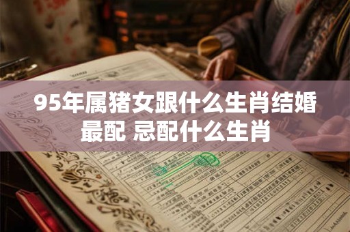 95年属猪女跟什么生肖结婚最配 忌配什么生肖