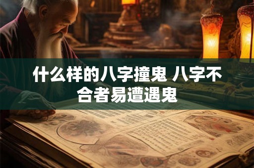 什么样的八字撞鬼 八字不合者易遭遇鬼