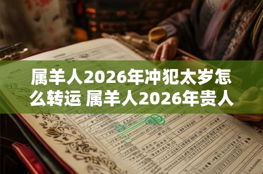 属羊人2026年冲犯太岁怎么转运 属羊人2026年贵人是什么生肖 属羊人2026年冲犯太岁怎么转运 属羊人2026年贵人是什么生肖