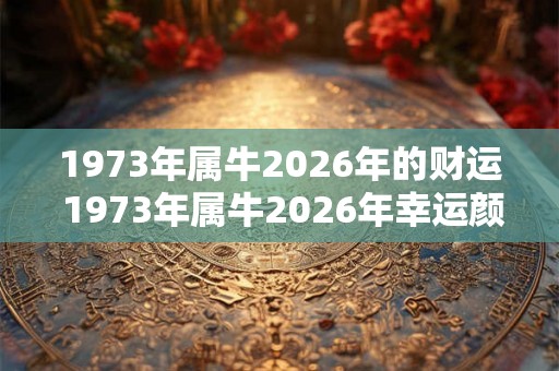 1973年属牛2026年的财运 1973年属牛2026年幸运颜色