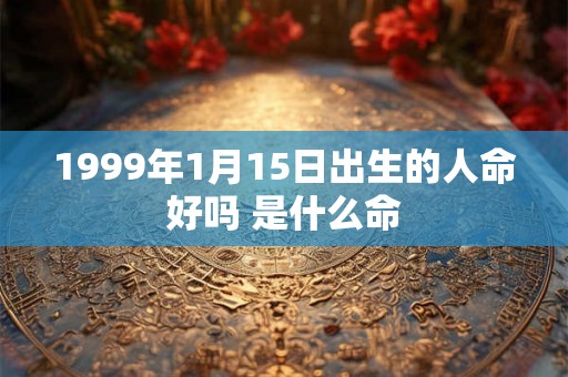 1999年1月15日出生的人命好吗 是什么命