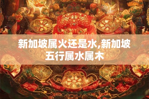 新加坡属火还是水,新加坡五行属水属木 新加坡属火还是水,新加坡五行属水属木