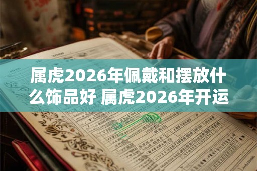 属虎2026年佩戴和摆放什么饰品好 属虎2026年开运吉祥物 属虎2026年佩戴和摆放什么饰品好 属虎2026年开运吉祥物