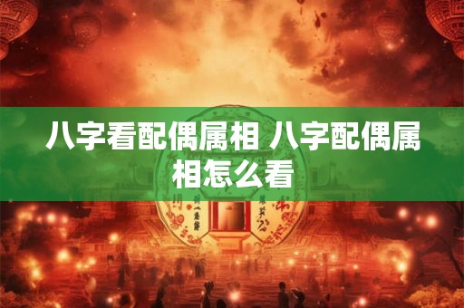 八字看配偶属相 八字配偶属相怎么看