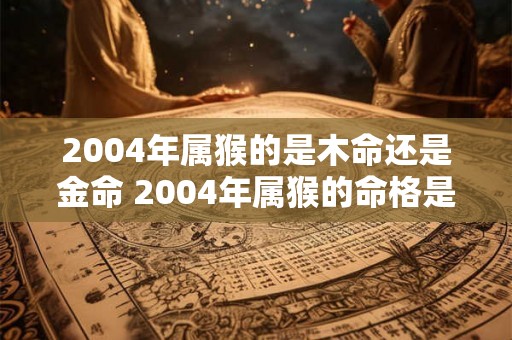 2004年属猴的是木命还是金命 2004年属猴的命格是木还是金