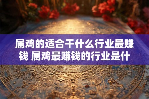属鸡的适合干什么行业最赚钱 属鸡最赚钱的行业是什么