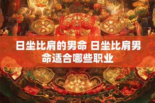 日坐比肩的男命 日坐比肩男命适合哪些职业 日坐比肩的男命 日坐比肩男命适合哪些职业
