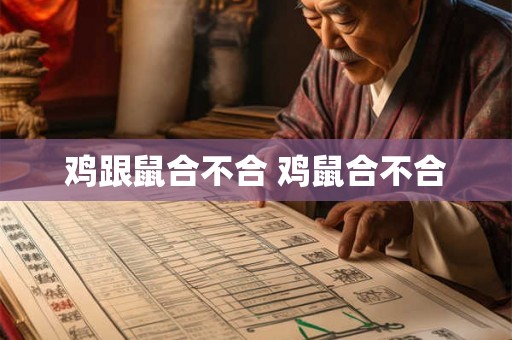 鸡跟鼠合不合 鸡鼠合不合