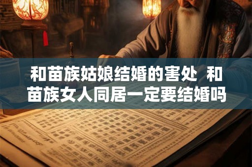 和苗族姑娘结婚的害处  和苗族女人同居一定要结婚吗