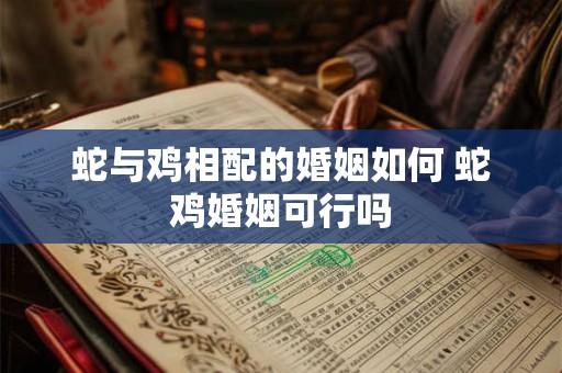 蛇与鸡相配的婚姻如何 蛇鸡婚姻可行吗