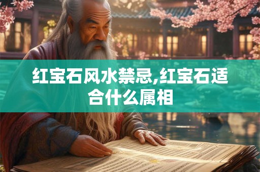 红宝石风水禁忌,红宝石适合什么属相