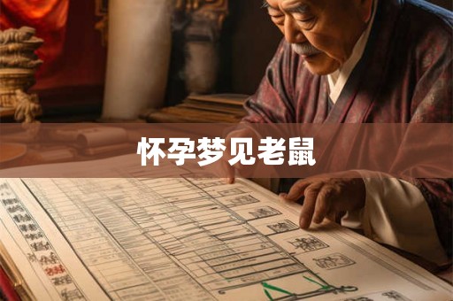 怀孕梦见老鼠 怀孕梦见老鼠