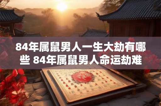 84年属鼠男人一生大劫有哪些 84年属鼠男人命运劫难有哪些