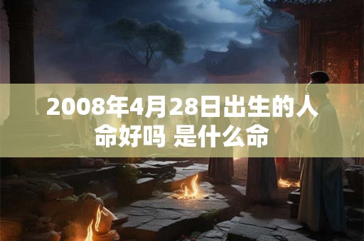 2008年4月28日出生的人命好吗 是什么命
