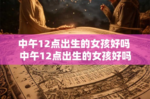 中午12点出生的女孩好吗 中午12点出生的女孩好吗 中午12点出生的女孩好吗 中午12点出生的女孩好吗
