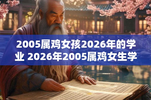 2005属鸡女孩2026年的学业 2026年2005属鸡女生学业如何