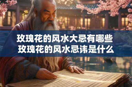 玫瑰花的风水大忌有哪些 玫瑰花的风水忌讳是什么