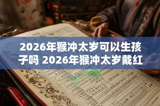 2026年猴冲太岁可以生孩子吗 2026年猴冲太岁戴红绳有用吗