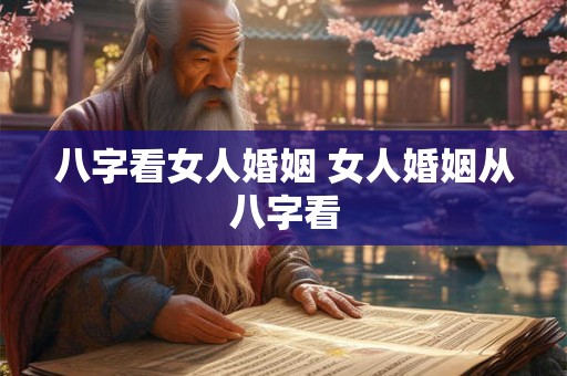 八字看女人婚姻 女人婚姻从八字看