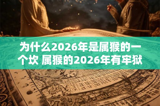 为什么2026年是属猴的一个坎 属猴的2026年有牢狱之灾吗 为什么2026年是属猴的一个坎 属猴的2026年有牢狱之灾吗