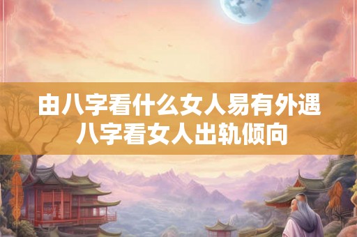由八字看什么女人易有外遇 八字看女人出轨倾向