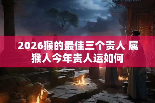 2026猴的最佳三个贵人 属猴人今年贵人运如何 2026猴的最佳三个贵人 属猴人今年贵人运如何