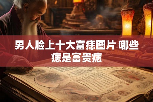 男人脸上十大富痣图片 哪些痣是富贵痣 男人脸上十大富痣图片 哪些痣是富贵痣