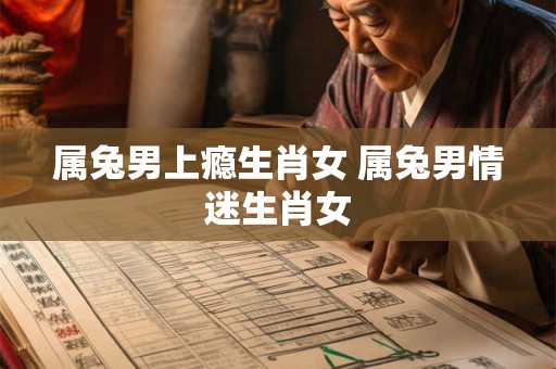 属兔男上瘾生肖女 属兔男情迷生肖女