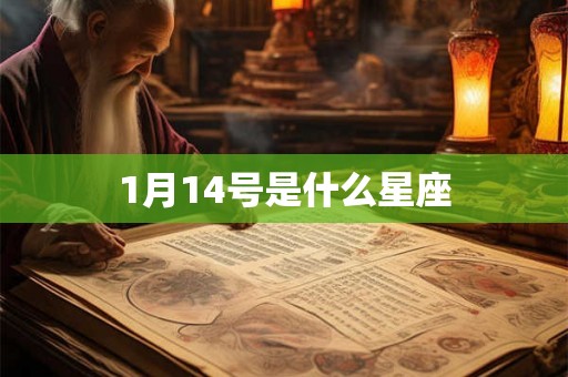 1月14号是什么星座