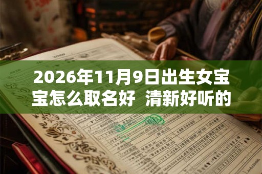 2026年11月9日出生女宝宝怎么取名好  清新好听的名字