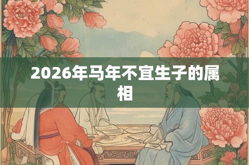 2026年马年不宜生子的属相